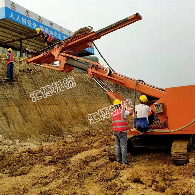 山體護(hù)坡鉆孔機(jī)，全液壓錨固鉆機(jī)現(xiàn)貨出售